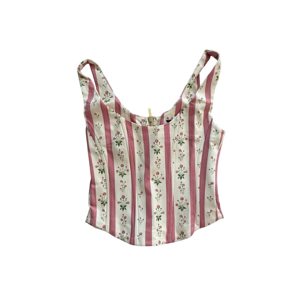 WeWoreWhat scoop corset top NWOT